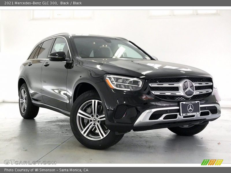 Black / Black 2021 Mercedes-Benz GLC 300