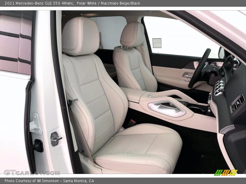  2021 GLE 350 4Matic Macchiato Beige/Black Interior