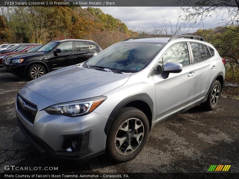 Ice Silver Metallic / Black 2019 Subaru Crosstrek 2.0i Premium
