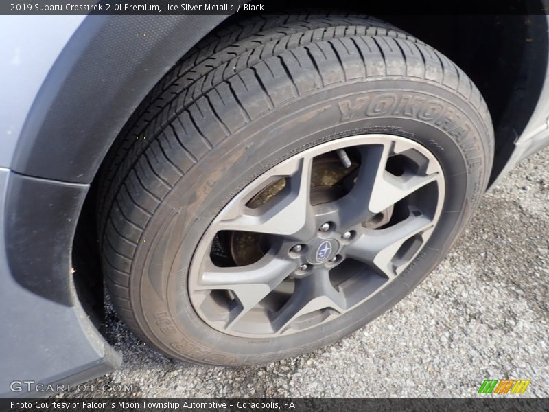 Ice Silver Metallic / Black 2019 Subaru Crosstrek 2.0i Premium