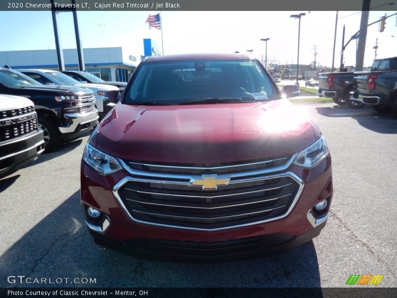 Cajun Red Tintcoat / Jet Black 2020 Chevrolet Traverse LT