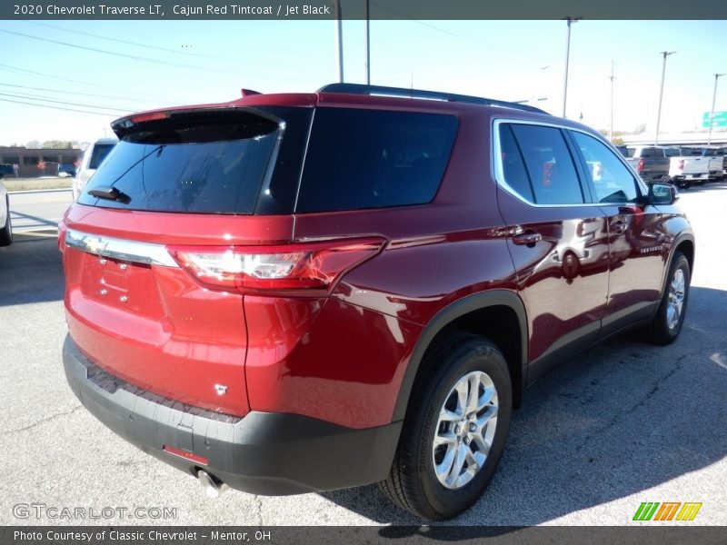 Cajun Red Tintcoat / Jet Black 2020 Chevrolet Traverse LT