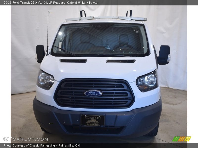 Oxford White / Pewter 2016 Ford Transit 250 Van XL LR Regular