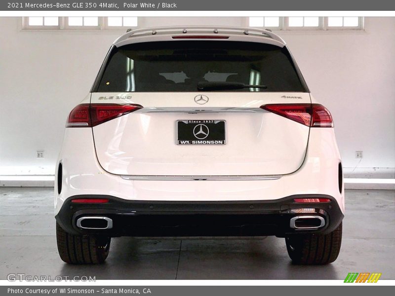 Polar White / Black 2021 Mercedes-Benz GLE 350 4Matic