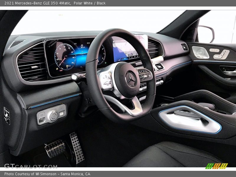 Polar White / Black 2021 Mercedes-Benz GLE 350 4Matic