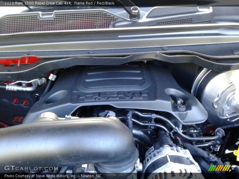 Flame Red / Red/Black 2021 Ram 1500 Rebel Crew Cab 4x4