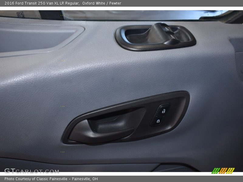 Oxford White / Pewter 2016 Ford Transit 250 Van XL LR Regular