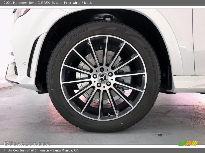 Polar White / Black 2021 Mercedes-Benz GLE 350 4Matic