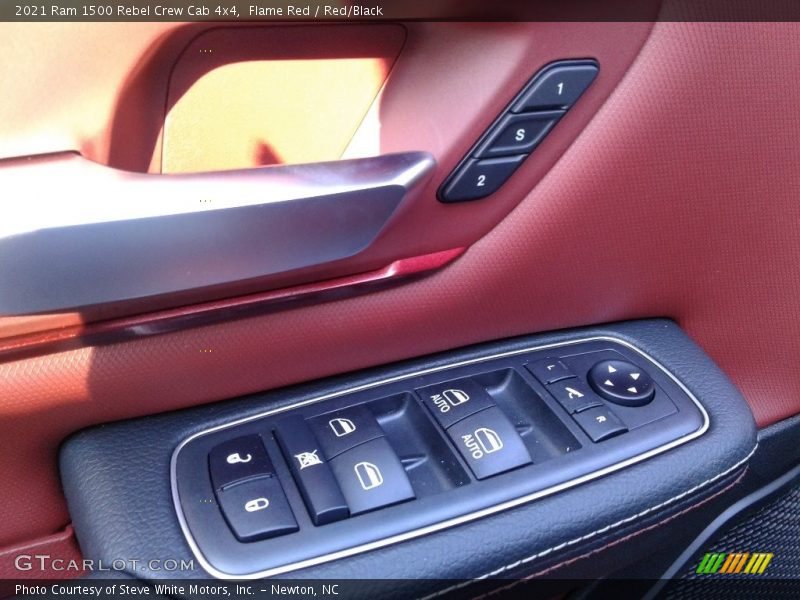 Flame Red / Red/Black 2021 Ram 1500 Rebel Crew Cab 4x4