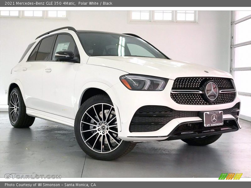 Polar White / Black 2021 Mercedes-Benz GLE 350 4Matic