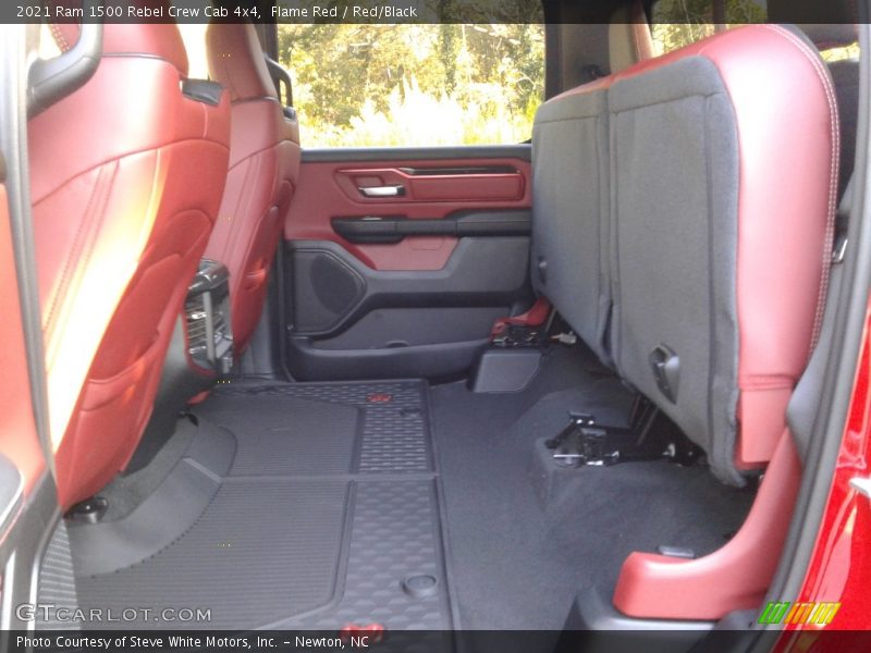 Flame Red / Red/Black 2021 Ram 1500 Rebel Crew Cab 4x4
