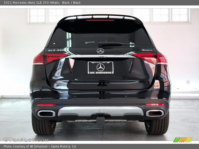 Black / Black 2021 Mercedes-Benz GLE 350 4Matic