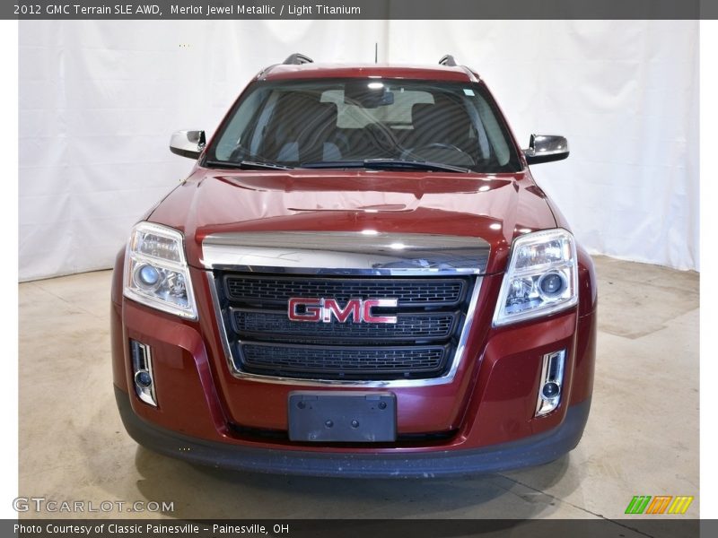 Merlot Jewel Metallic / Light Titanium 2012 GMC Terrain SLE AWD