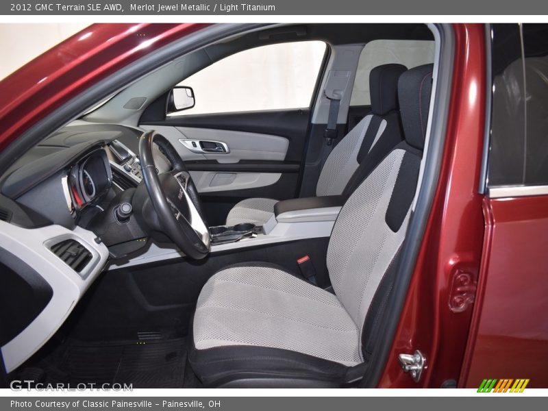 Merlot Jewel Metallic / Light Titanium 2012 GMC Terrain SLE AWD