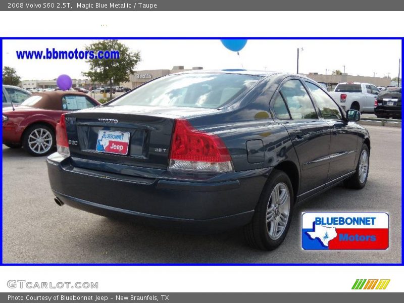 Magic Blue Metallic / Taupe 2008 Volvo S60 2.5T