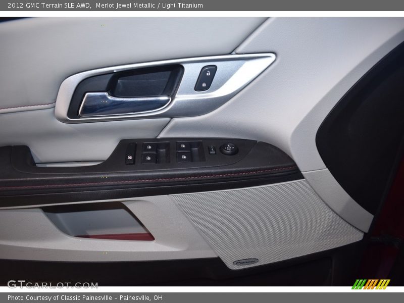 Merlot Jewel Metallic / Light Titanium 2012 GMC Terrain SLE AWD