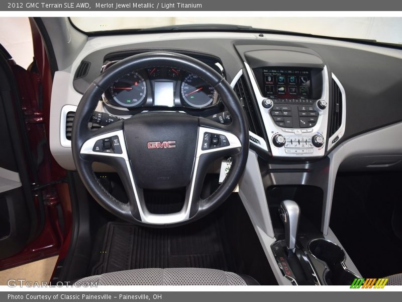 Merlot Jewel Metallic / Light Titanium 2012 GMC Terrain SLE AWD