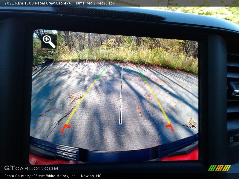 Flame Red / Red/Black 2021 Ram 1500 Rebel Crew Cab 4x4