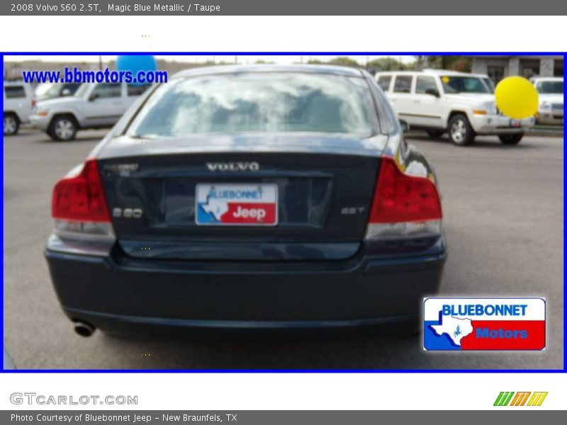 Magic Blue Metallic / Taupe 2008 Volvo S60 2.5T