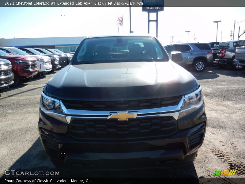 Black / Jet Black/­Dark Ash 2021 Chevrolet Colorado WT Extended Cab 4x4