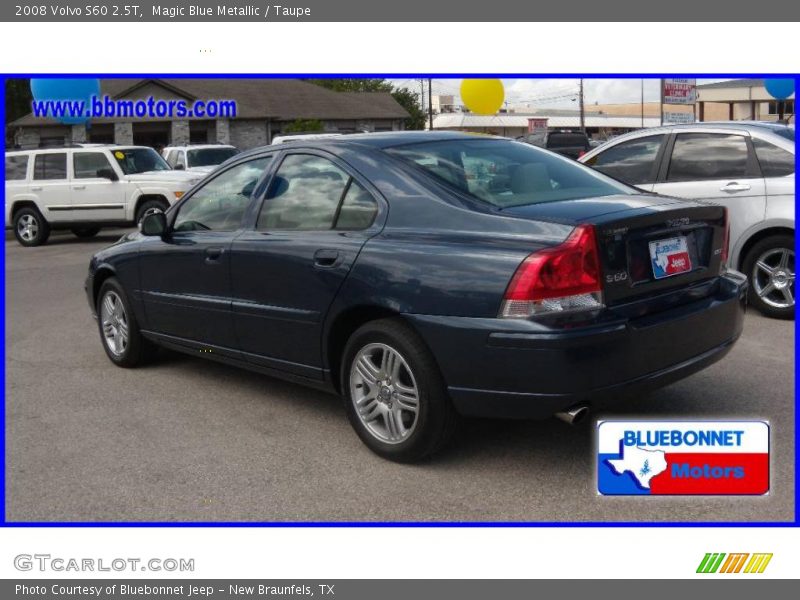 Magic Blue Metallic / Taupe 2008 Volvo S60 2.5T