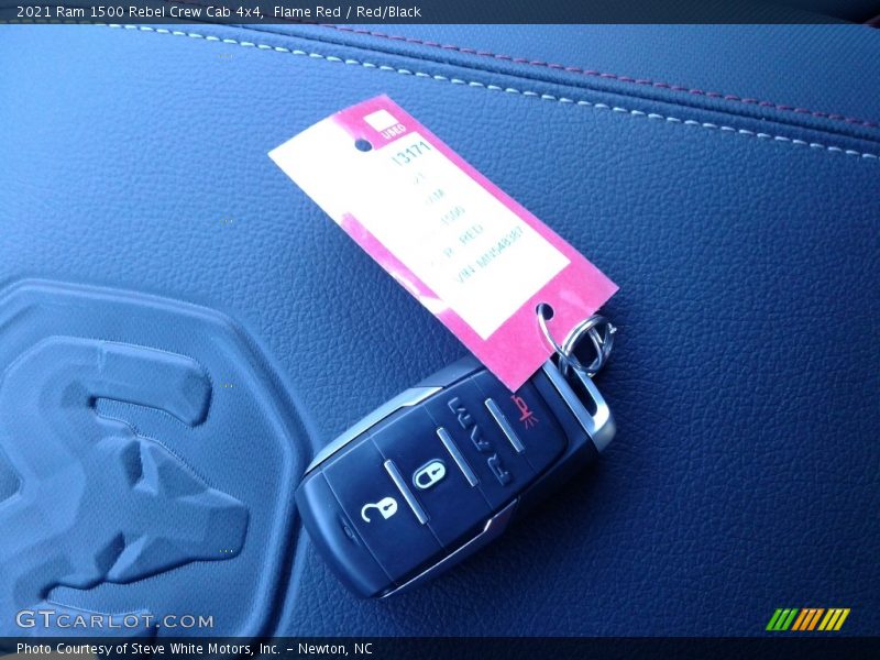 Flame Red / Red/Black 2021 Ram 1500 Rebel Crew Cab 4x4