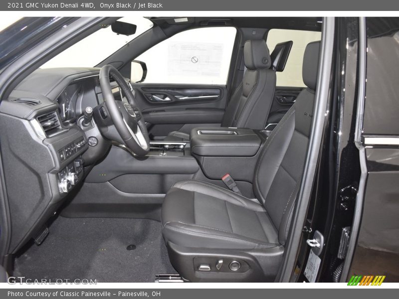 Front Seat of 2021 Yukon Denali 4WD