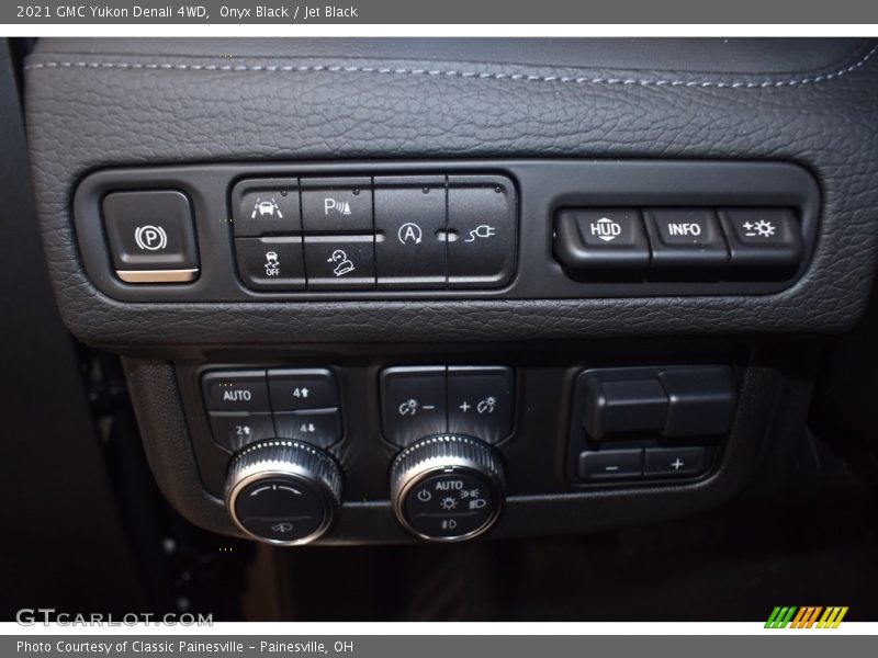 Controls of 2021 Yukon Denali 4WD