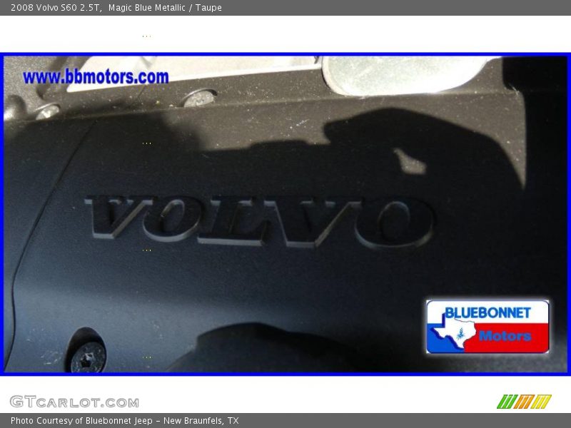 Magic Blue Metallic / Taupe 2008 Volvo S60 2.5T