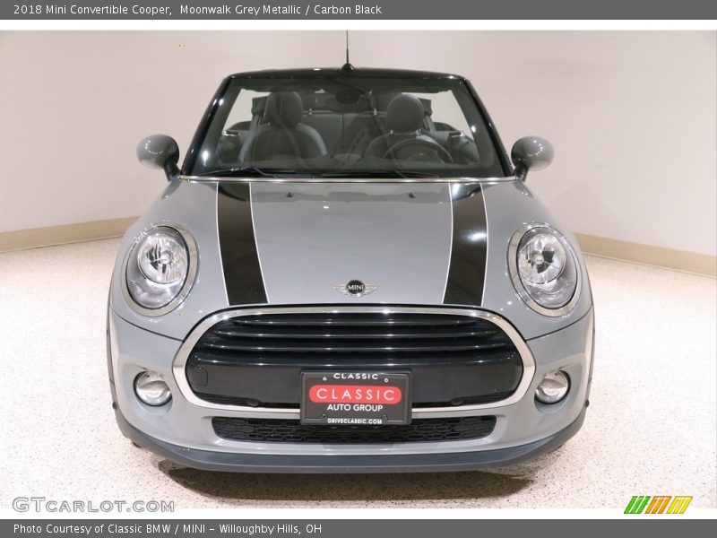 Moonwalk Grey Metallic / Carbon Black 2018 Mini Convertible Cooper