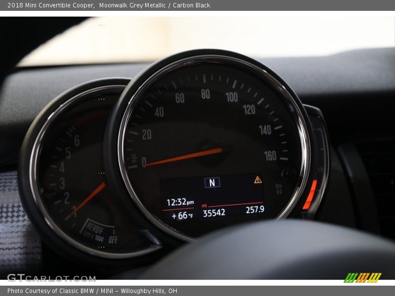 Moonwalk Grey Metallic / Carbon Black 2018 Mini Convertible Cooper