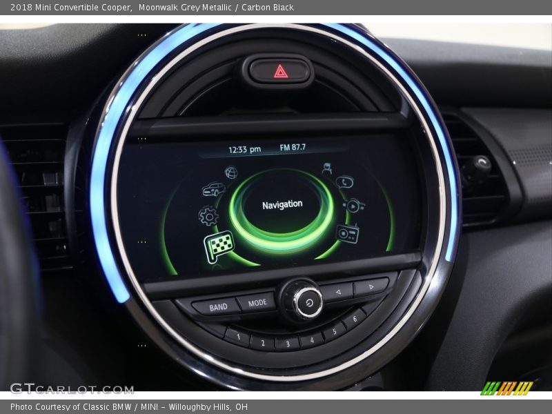 Moonwalk Grey Metallic / Carbon Black 2018 Mini Convertible Cooper