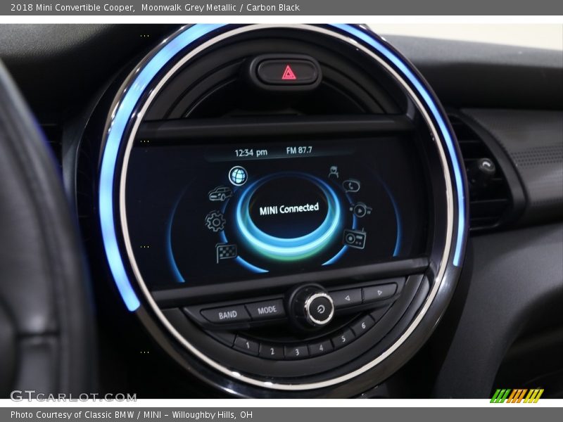 Moonwalk Grey Metallic / Carbon Black 2018 Mini Convertible Cooper