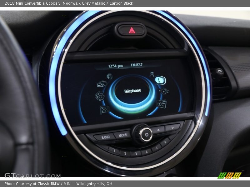 Moonwalk Grey Metallic / Carbon Black 2018 Mini Convertible Cooper