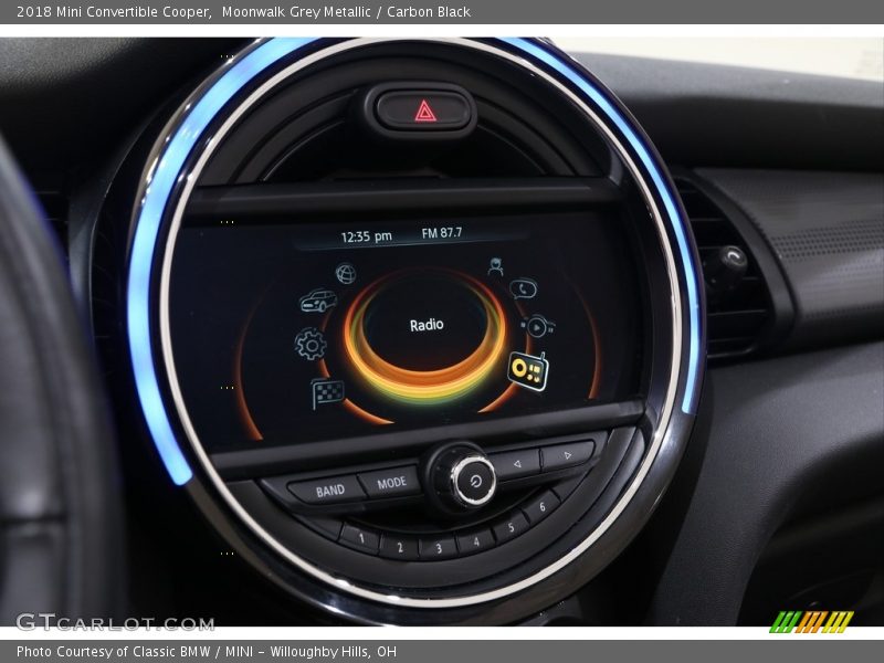 Moonwalk Grey Metallic / Carbon Black 2018 Mini Convertible Cooper