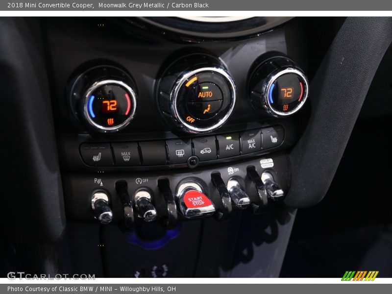 Moonwalk Grey Metallic / Carbon Black 2018 Mini Convertible Cooper