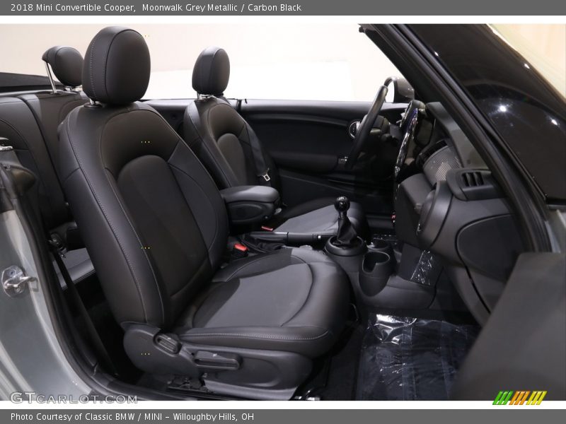 Moonwalk Grey Metallic / Carbon Black 2018 Mini Convertible Cooper
