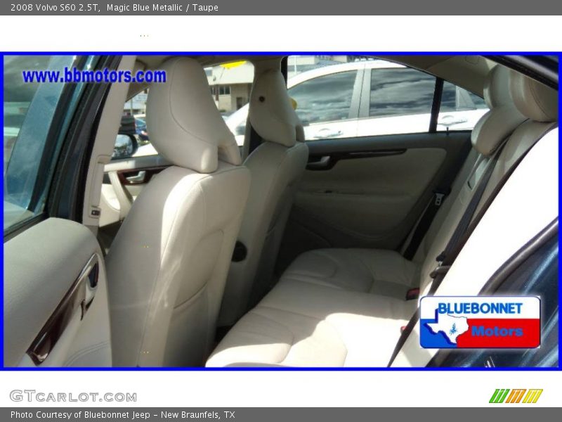 Magic Blue Metallic / Taupe 2008 Volvo S60 2.5T