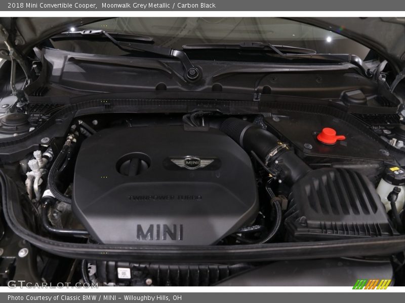 Moonwalk Grey Metallic / Carbon Black 2018 Mini Convertible Cooper