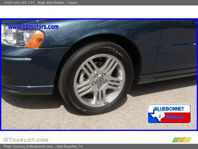 Magic Blue Metallic / Taupe 2008 Volvo S60 2.5T