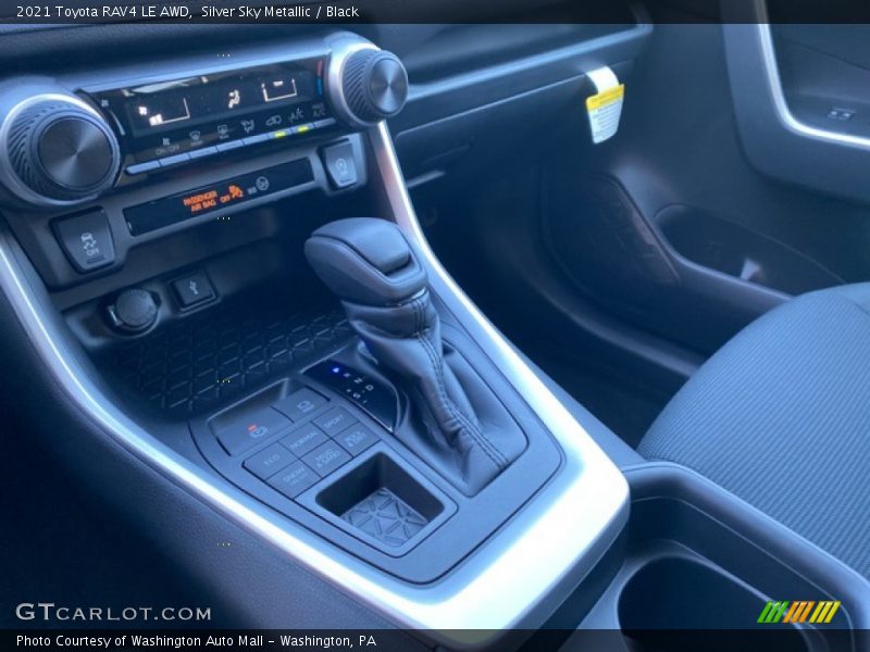 Silver Sky Metallic / Black 2021 Toyota RAV4 LE AWD