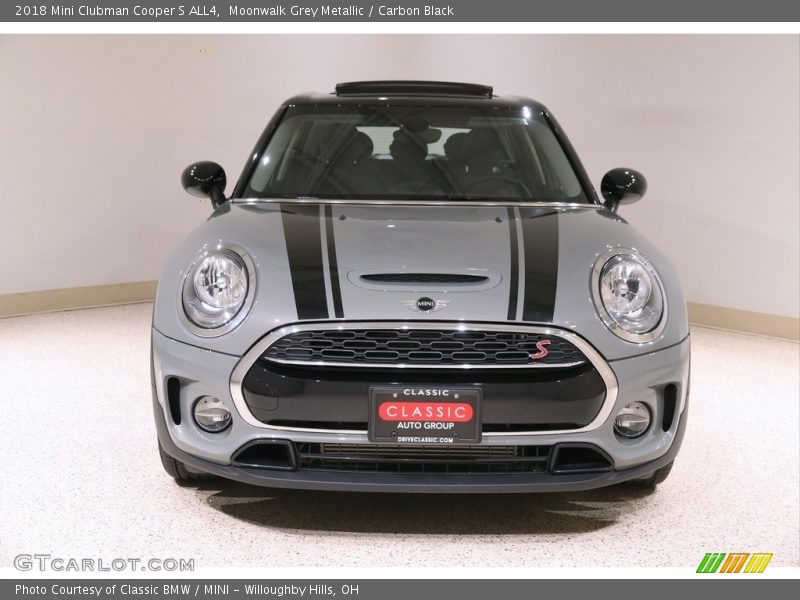 Moonwalk Grey Metallic / Carbon Black 2018 Mini Clubman Cooper S ALL4