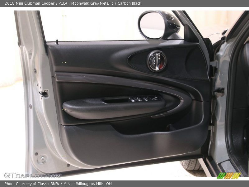 Moonwalk Grey Metallic / Carbon Black 2018 Mini Clubman Cooper S ALL4