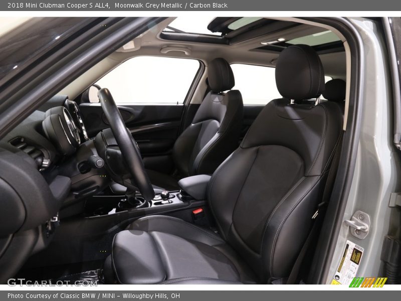 Moonwalk Grey Metallic / Carbon Black 2018 Mini Clubman Cooper S ALL4