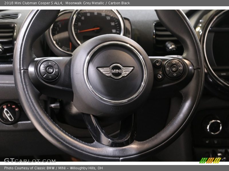 Moonwalk Grey Metallic / Carbon Black 2018 Mini Clubman Cooper S ALL4