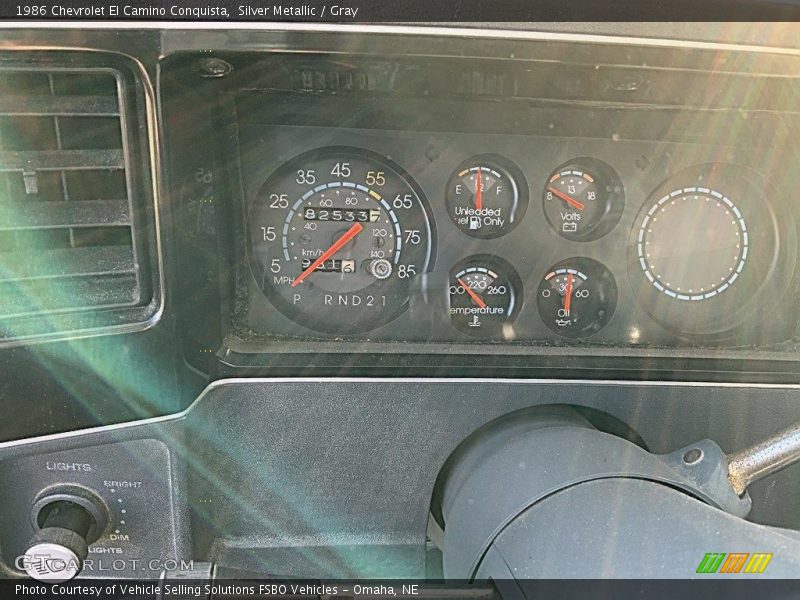  1986 El Camino Conquista Conquista Gauges