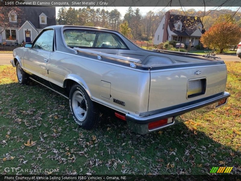  1986 El Camino Conquista Silver Metallic