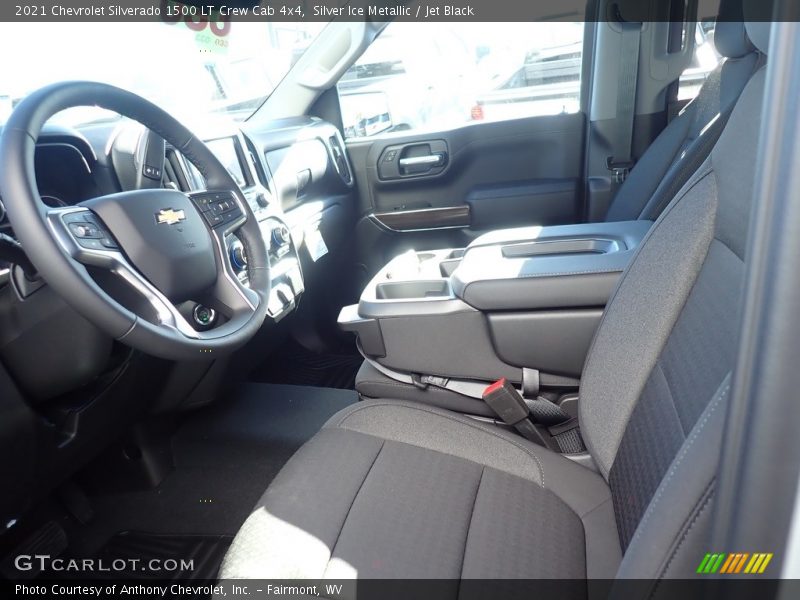 Front Seat of 2021 Silverado 1500 LT Crew Cab 4x4