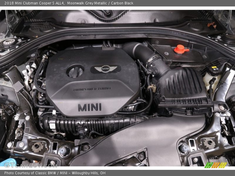 Moonwalk Grey Metallic / Carbon Black 2018 Mini Clubman Cooper S ALL4