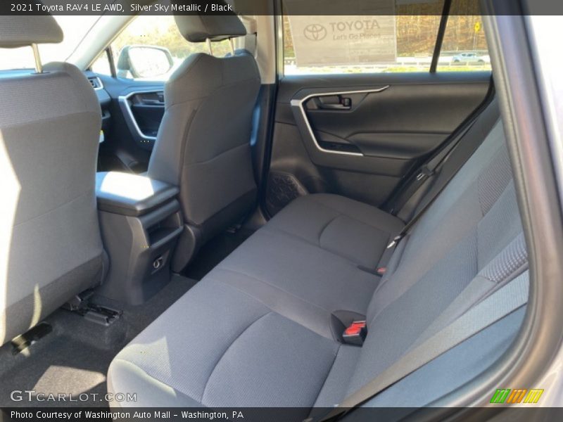 Silver Sky Metallic / Black 2021 Toyota RAV4 LE AWD